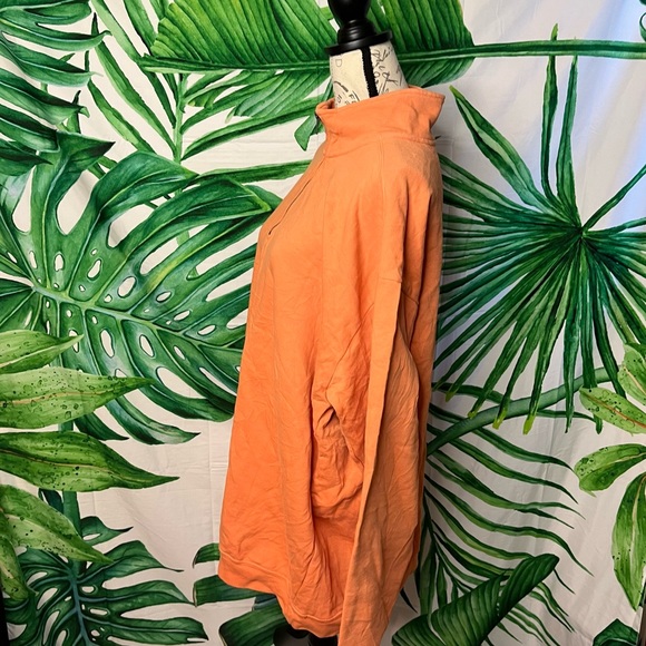 People of Leisure XL Unisex Cotton 1/4 Zip Casual Spring Travel Sweatshirt - Picture 2 of 7